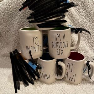 Rae Dunn toy story set of mugs